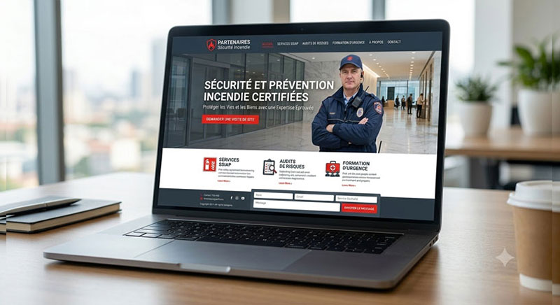 Exemple de création de site internet 1
