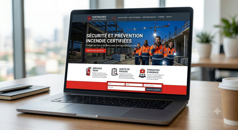 Exemple de création de site internet 3